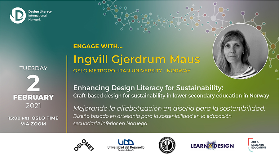 Read more about the article Engage with Ingvill Gjerdrum Maus | Event Archive | Design Literacy International Network event