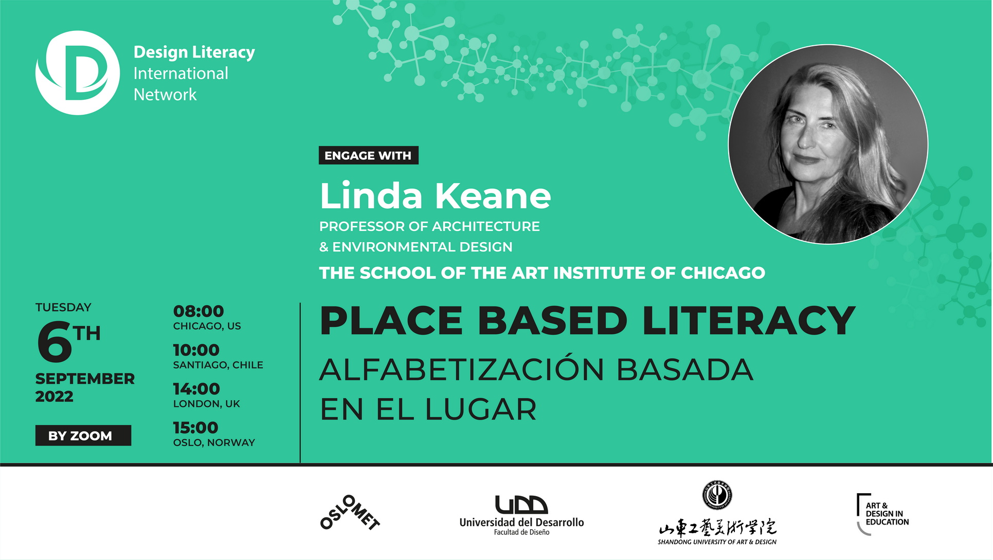 Engage with Linda Keane | Place Based Literacy | Design Literacy International Network event