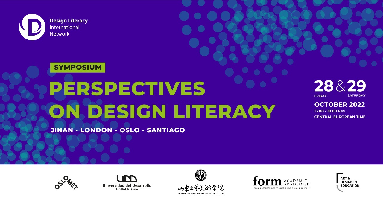 2022 Design Literacy International Network 28 and 29 October Symposium Banner