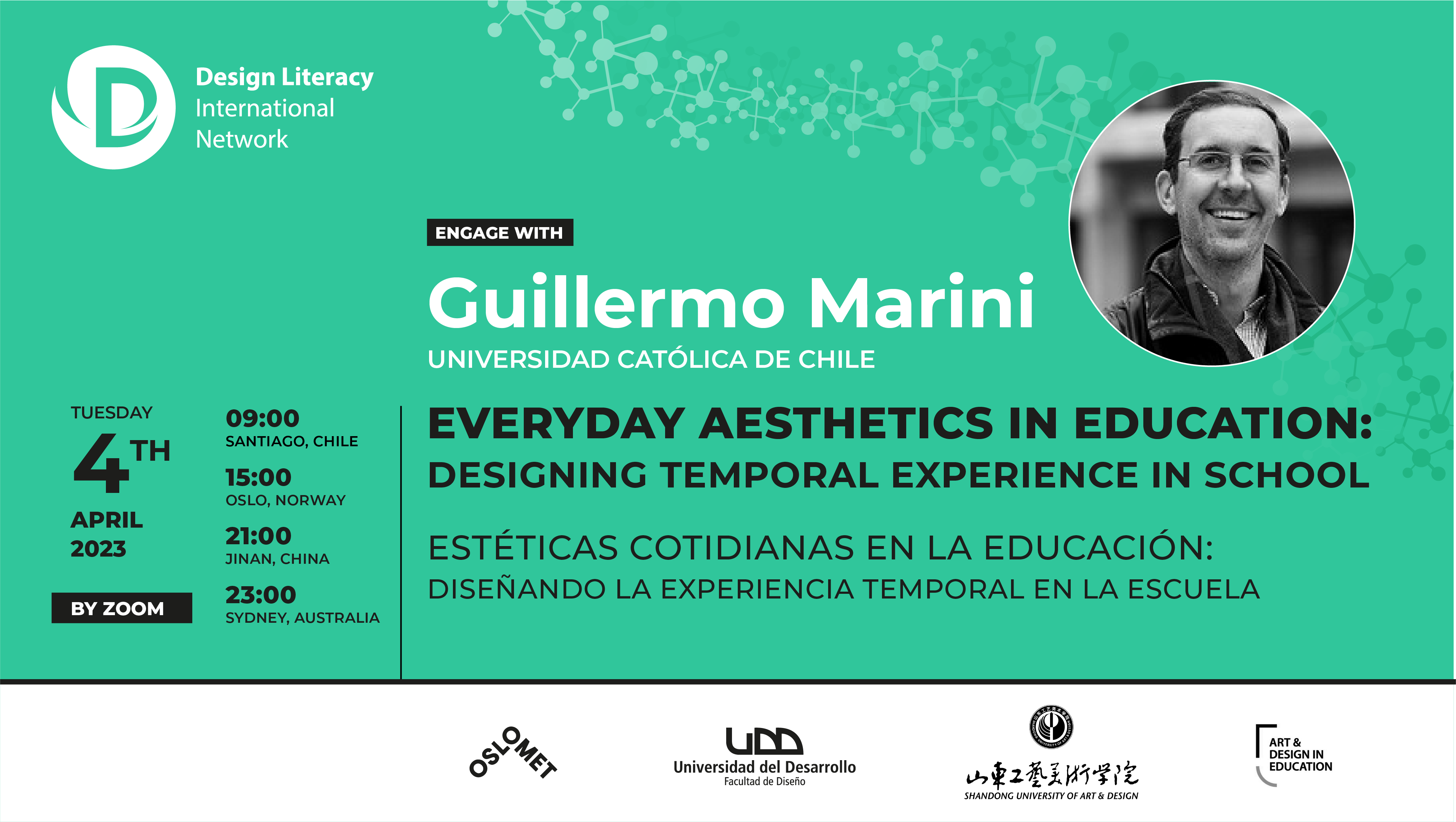 Read more about the article Guillermo Marini | Everyday Aesthetics in Education: Designing Temporal Experience in School